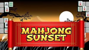Mahjong Sunset Online Puzzle Game