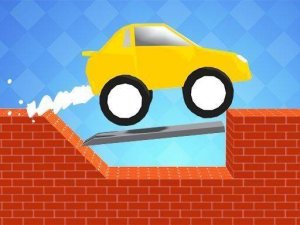 Draw Car Road: Bridge Puzzle Game