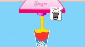 Bubble Tea Color Game - Mix & Match