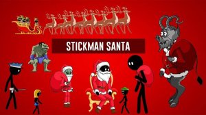 Stickman Santa: Holiday Rescue Game