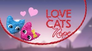 Love Cats Rope Puzzle Game