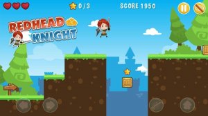 Redhead Knight Adventure Game