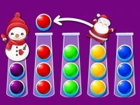 Ball Sort Xmas Puzzle Game - Holiday Sorting Puzzle