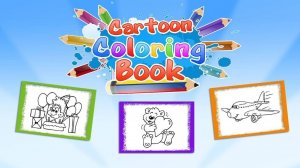 Cartoon Coloring Book Online Game
