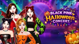 Black Pink Halloween Concert Dress Up Game