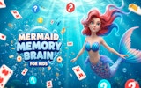 Mermaid Memory Match Puzzle Online Game - Kids Memory Game