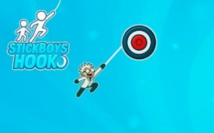 Rope Swing Stickman: Physics Platformer