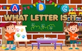 What Letter is It? - Alphacasual Online Learning Puzzle Game - Word Game