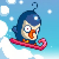 Penguin Snow Slide Adventure