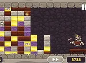 Golden Tile Clearing Puzzle